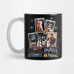 LeBron James, Chris Bosh, Carmelo Anthony & Dwyane Wade 2003 NBA Draft Mug